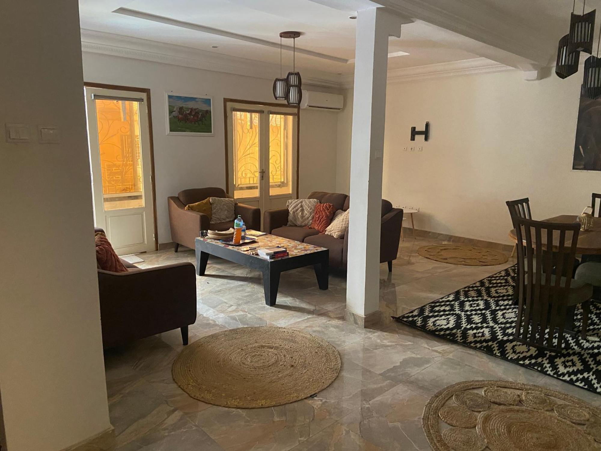 Belle Maison Familiale Spacieuse A Dakar Senegal Home Teranga Mbao Exteriér fotografie